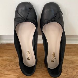 Rouje Coline wedge ballerina shoes